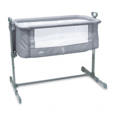 Berço Lateral Side By Side Co-Sleeper Baby Style Cinza